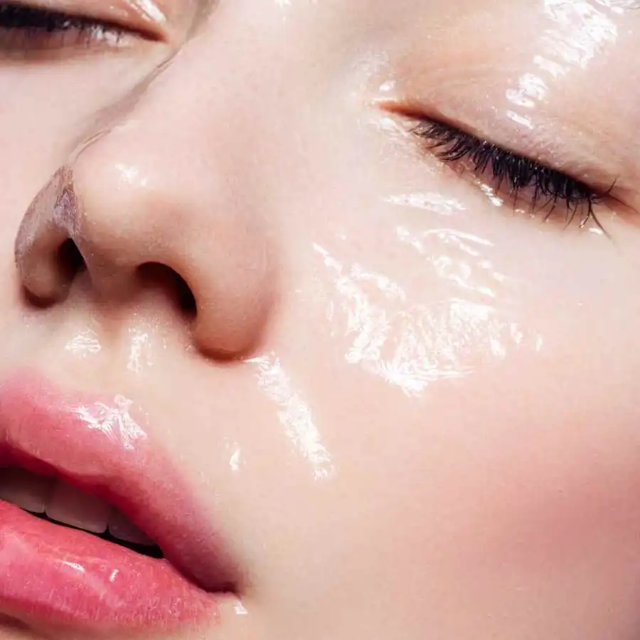 pele saudável com glow natural e rotina de skincare anti-inflamatório